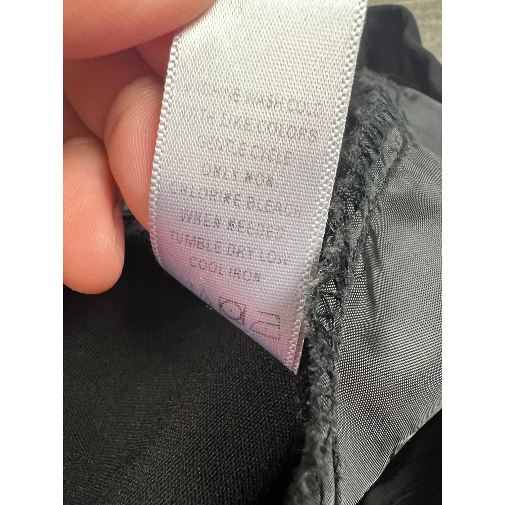 Counterparts Dress Pants Womens 12P Black Wide Leg Elastic Back Professional - Picture 8 of 10